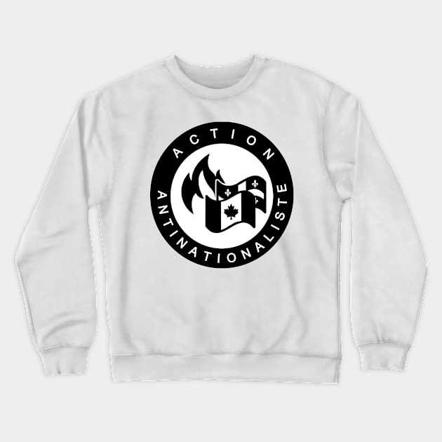 Action antinationaliste Crewneck Sweatshirt by annearchet